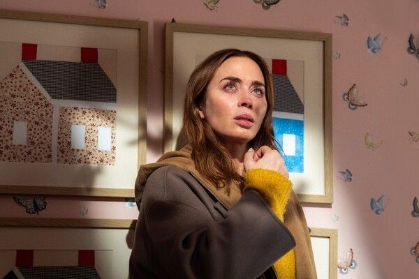 Emily Blunt in Disclosure Day. Photo by Universal Pictures.