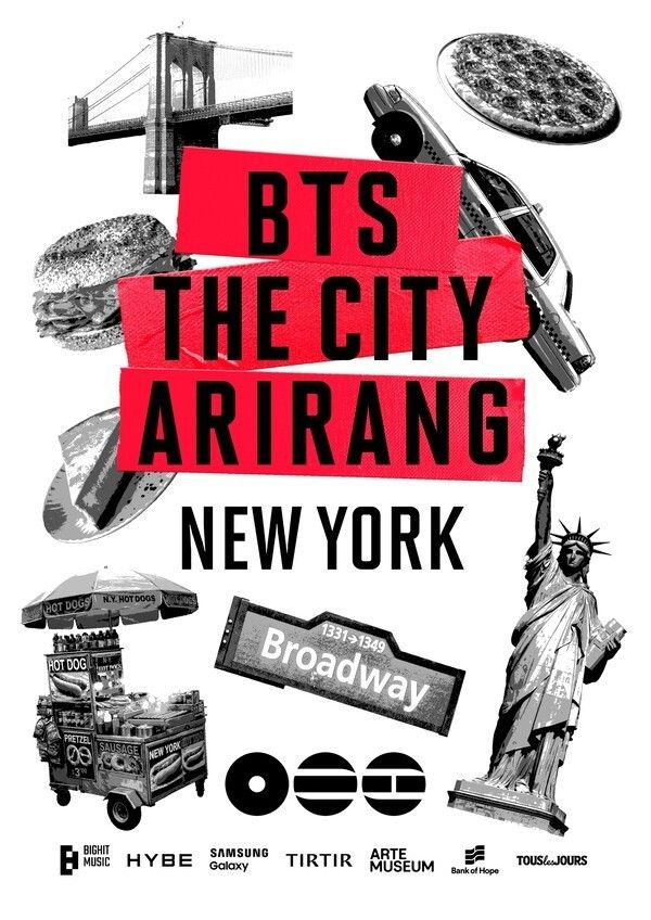 BTS THE CITY ARIRANG – NEW YORK. Photo courtesy of BIGHIT MUSIC and HYBE.
