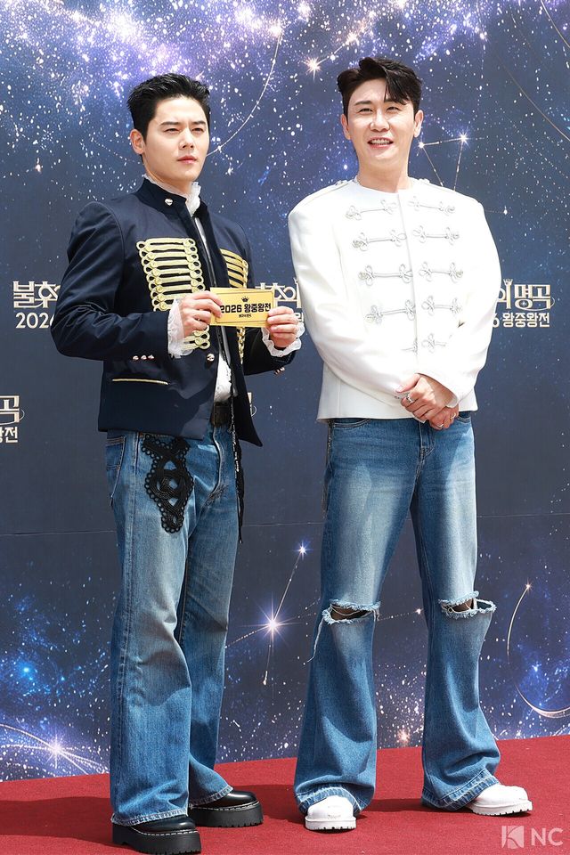 가수 김동준, 영탁. 사진=김규빈 기자