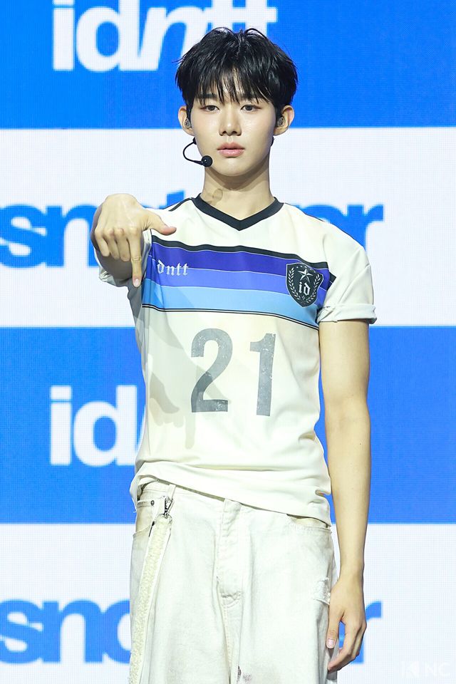 그룹 아이덴티티(idntt) 김은성. 사진=김규빈 기자