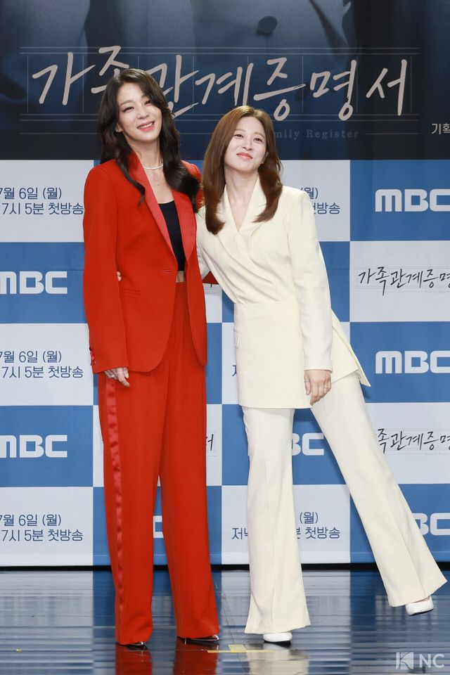 배우 한고은, 박세영. 사진=김규빈 기자