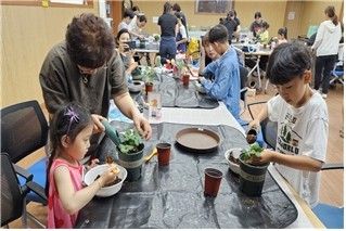 ‘여름철 어린이 자연학교’. 사진=서울시농업기술센터