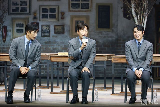 배우 차인표, 오만석, 연정훈. 사진=김규빈 기자