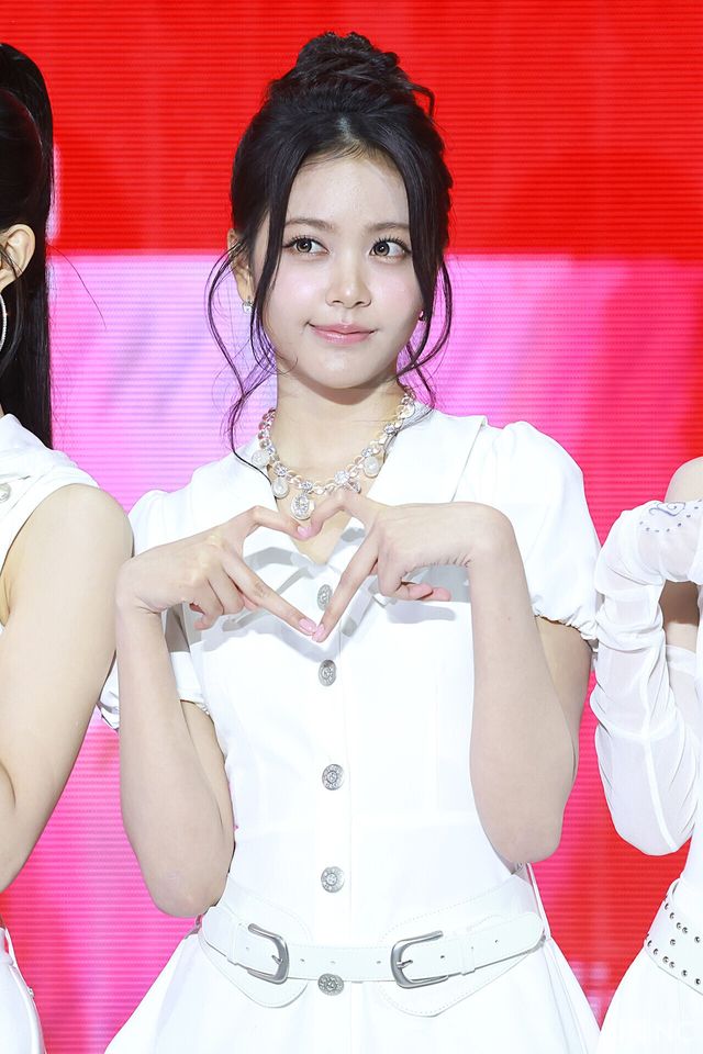 그룹 하츠투하츠(Hearts2Hearts) 카르멘. 사진=김규빈 기자