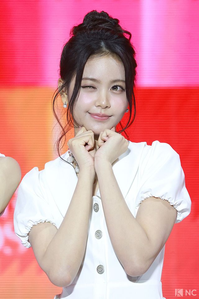 그룹 하츠투하츠(Hearts2Hearts) 카르멘. 사진=김규빈 기자