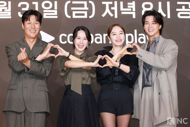 배우 김재철, 조여정, 김혜수, 김지훈. 사진=김규빈 기자
