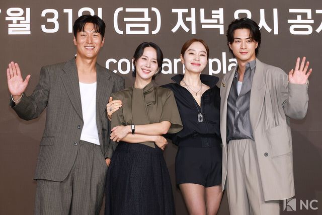 배우 김재철, 조여정, 김혜수, 김지훈. 사진=김규빈 기자