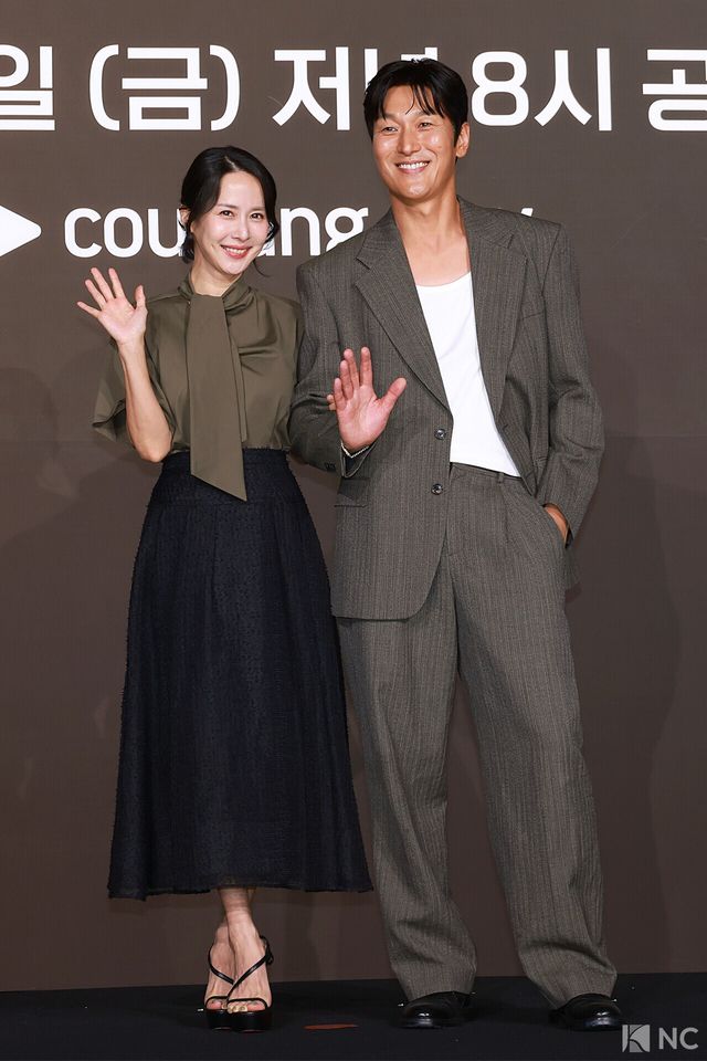 배우 조여정, 김재철. 사진=김규빈 기자