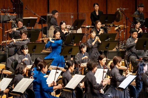 A scene from the National Theater of Korea’s “Noon Concert.” Photo courtesy of the National Theater of Korea