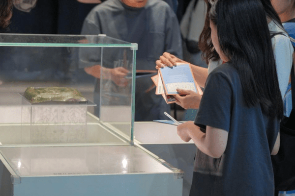 ‘봉인해제! 금동 사리함의 비밀’ 교육. 사진=국립경주박물관