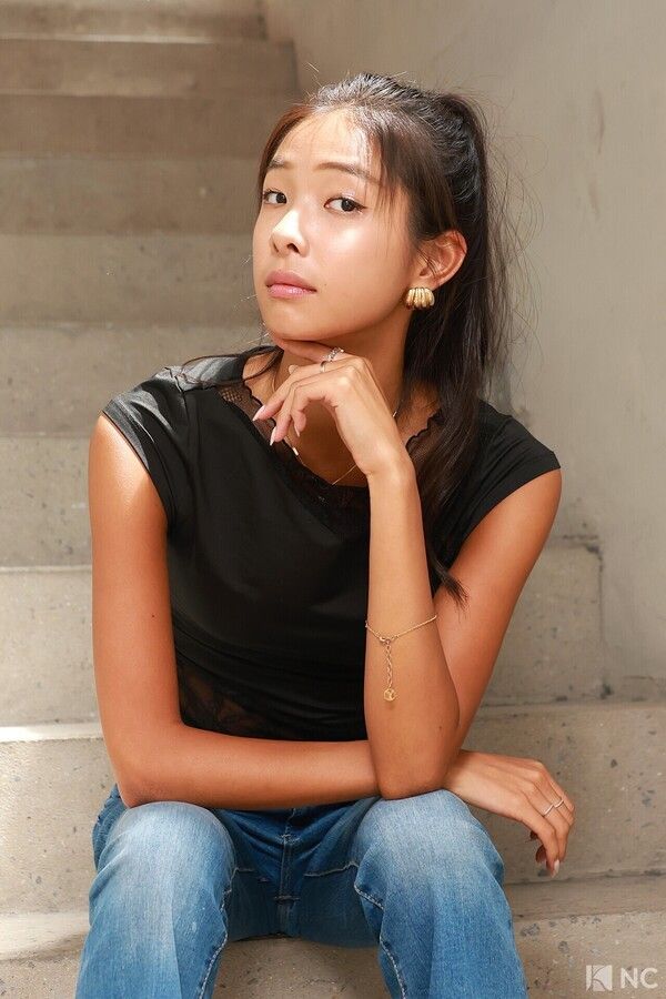 Model Lee Yu-na. Photo by Kim Gyu-bin.
