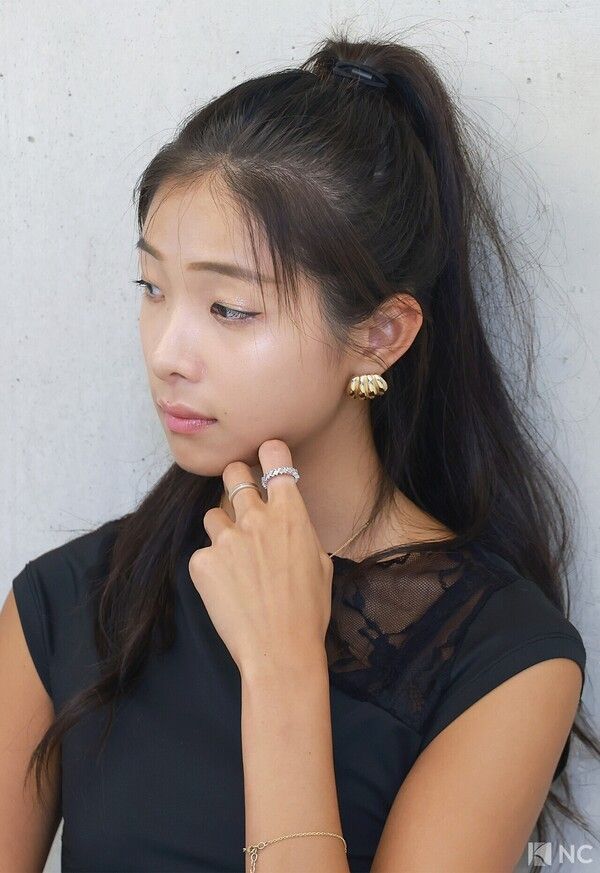 Model Lee Yu-na. Photo by Kim Gyu-bin.