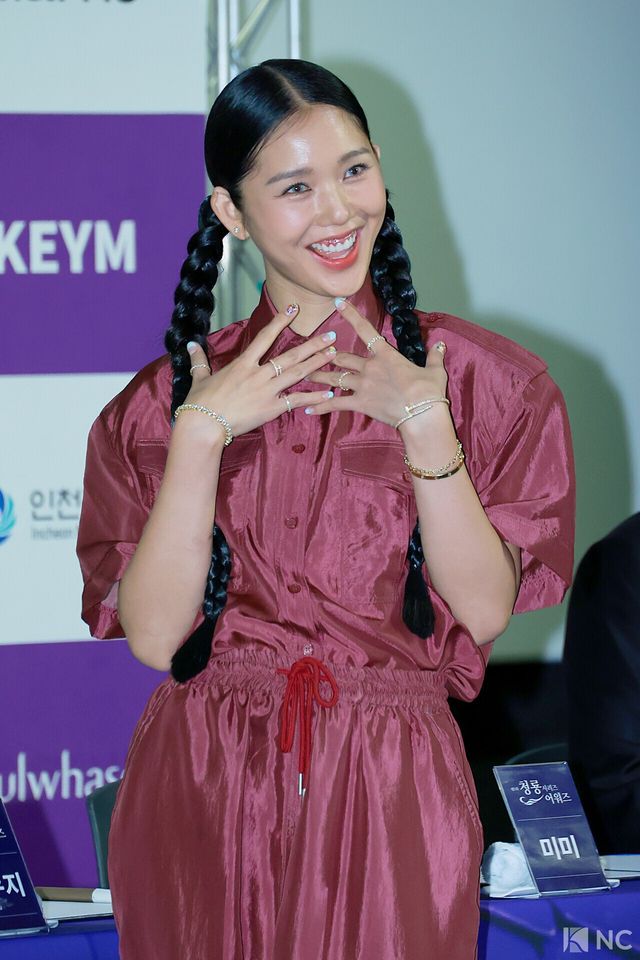 그룹 오마이걸(OH MY GIRL) 미미. 사진=김규빈 기자