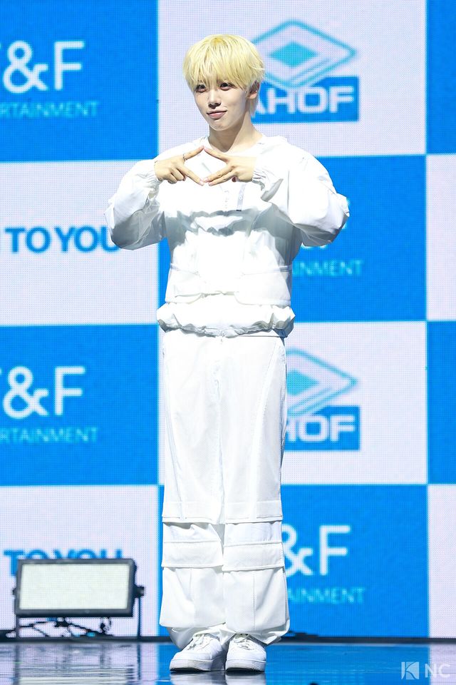 그룹 아홉(AHOF)&nbsp;차웅기. 사진=김규빈 기자