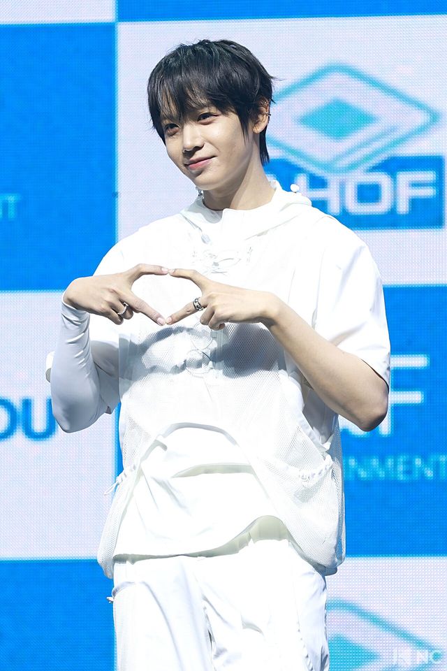 그룹 아홉(AHOF)&nbsp;장슈아이보. 사진=김규빈 기자