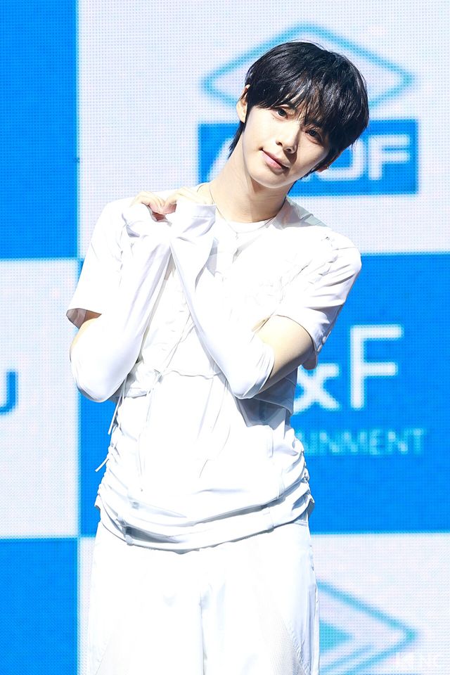 그룹 아홉(AHOF)&nbsp;서정우. 사진=김규빈 기자