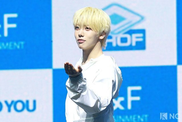 그룹 아홉(AHOF)&nbsp;차웅기. 사진=김규빈 기자