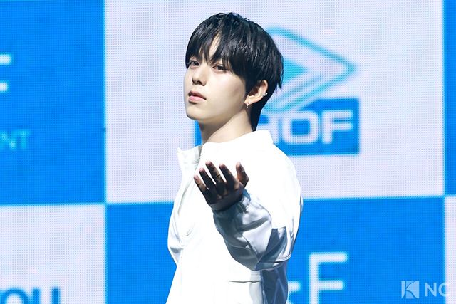 그룹 아홉(AHOF)&nbsp;즈언. 사진=김규빈 기자