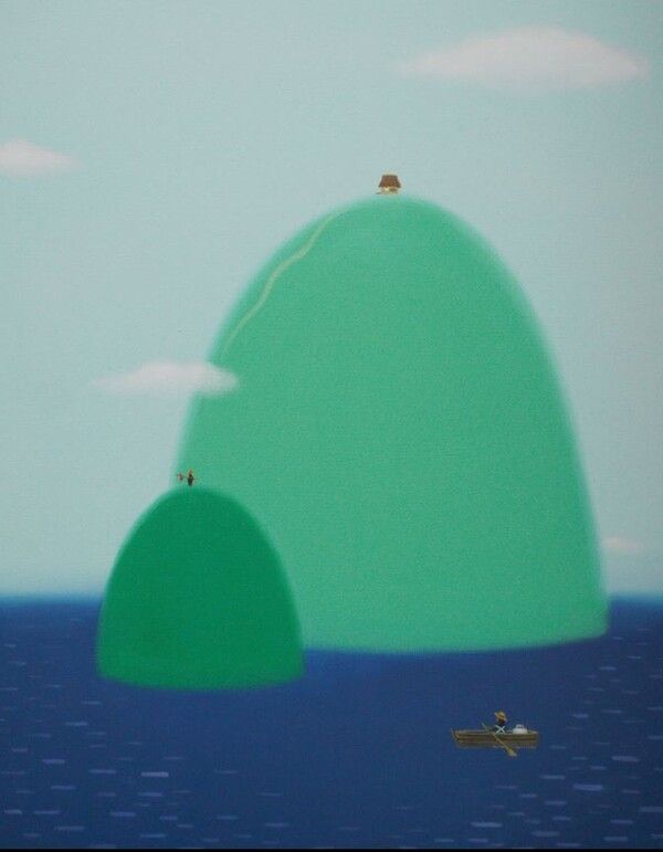 Ryu Kyung-ha, ‘At Leisure,’ oil on canvas, 72.7 × 60.6 cm, 2026. Photo courtesy of Superior Gallery