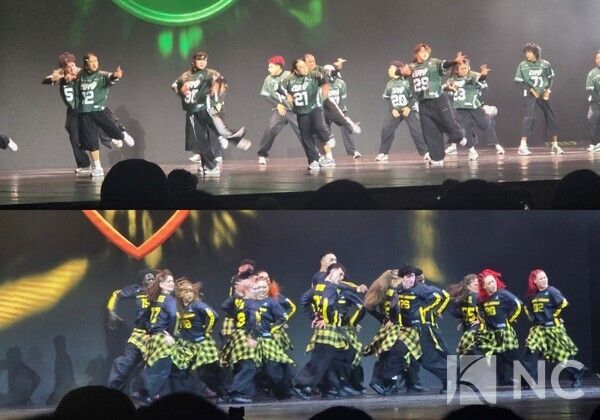 지난 1일 오후 서울 경희대학교 평화의전당에서는 글로벌 댄스 리그 'IDL(International Dance League)' 서울 정규 홈경기가 열렸다. 프로 리그 1라운드 매치1 'GRV(LA) vs 로열 패밀리(뉴질랜드)' 무대 대결.