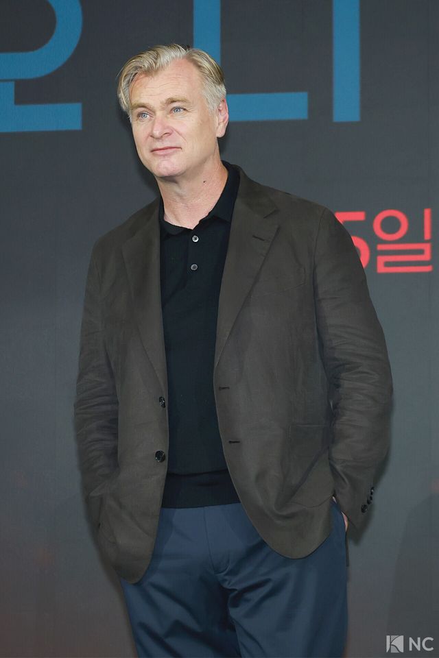 크리스토퍼 놀란 감독. 사진=김규빈 기자