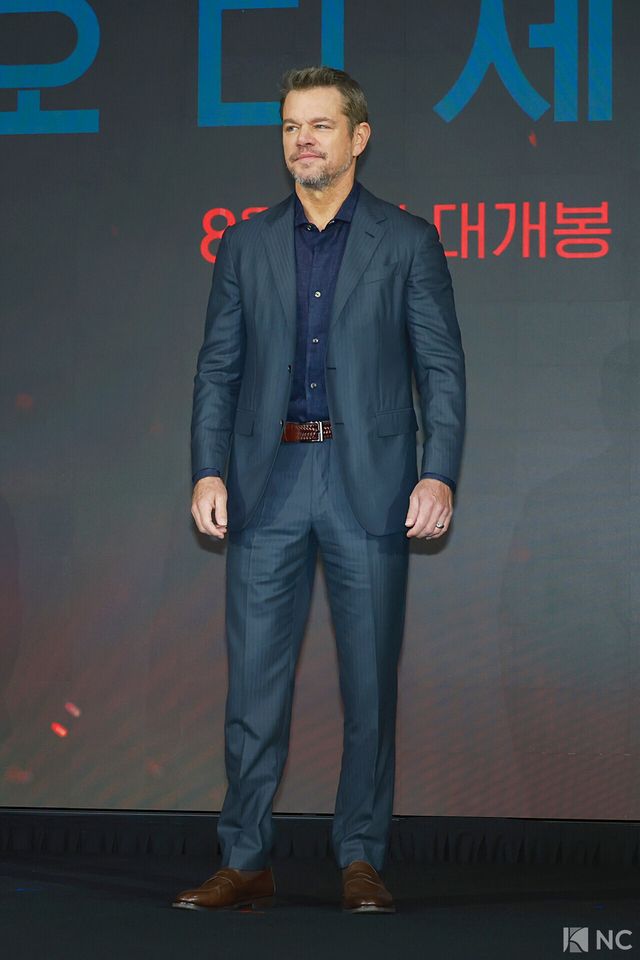 배우 맷 데이먼. 사진=김규빈 기자
