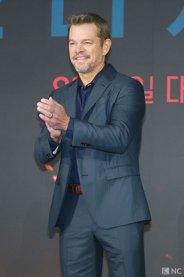 배우 맷 데이먼. 사진=김규빈 기자