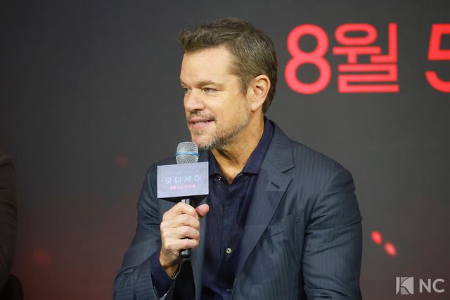 배우 맷 데이먼. 사진=김규빈 기자