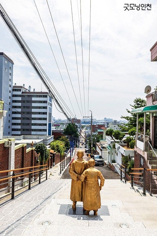 김구 역사거리 사진=인천시