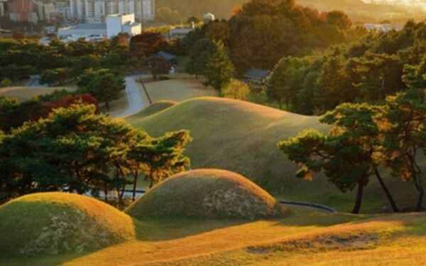 공주 무령왕릉과 왕릉원. 사진=공주시