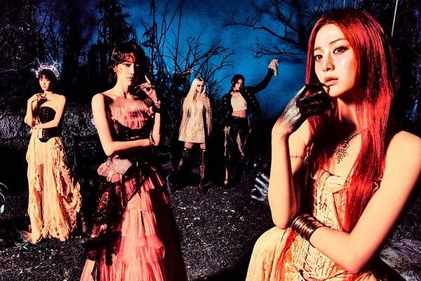 LE SSERAFIM。写真=SOURCE MUSIC