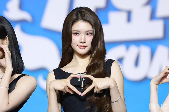 그룹 하츠투하츠(Hearts2Hearts) 에이나. 사진=김규빈 기자