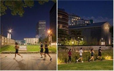 ‘Museum Night Run with Cass Light.’ Photo courtesy of Seoul Museum of Craft Art