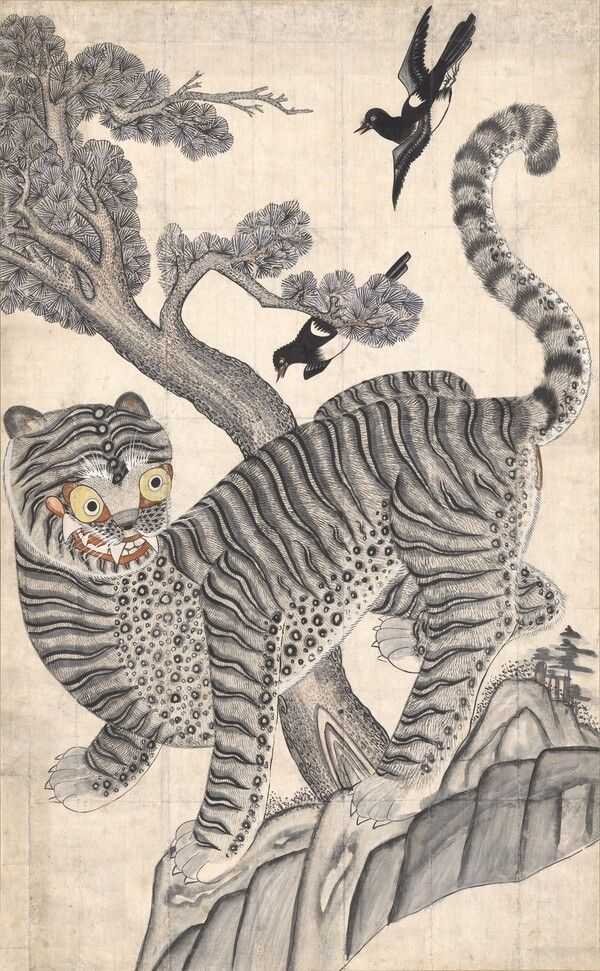 Magpie and Tiger. Photo courtesy of the National Museum of Korea