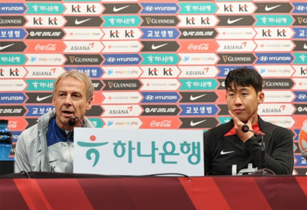 클리스만 감독, 손흥민 (사진출처=대한축구협회)