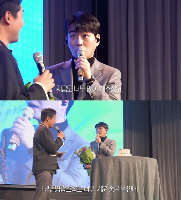 가수 황영웅(사진=황영웅 팬카페 파라다이스, 유튜브 영상 캡쳐)