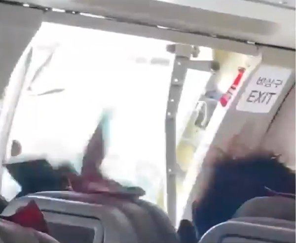 아시아나 문열림 사고 / KBS 뉴스 캡처