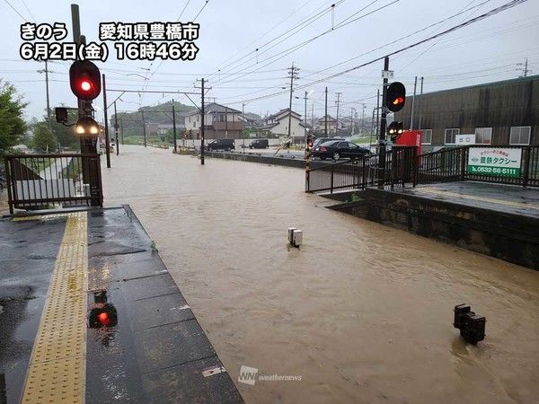 장마시작, (일본기상청 제공)