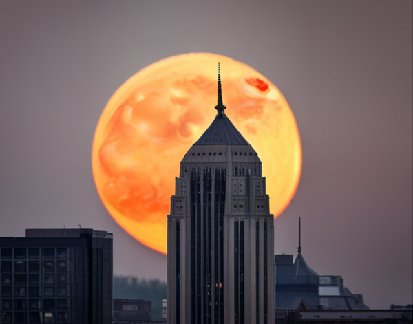 추석연휴 보름달 뜨는시간 (사진출처=국제뉴스DB)