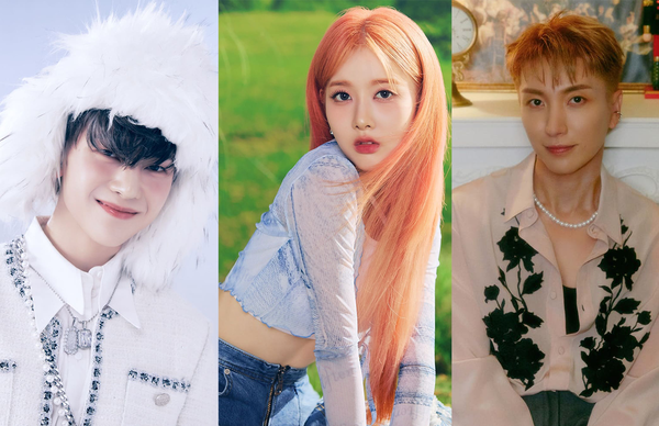 ‘써클차트 뮤직 어워즈 2023’ 사회자, ZEROBASEONE 석매튜, STAYC 시은, SUPER JUNIOR 이특 (사진출처=spotv)