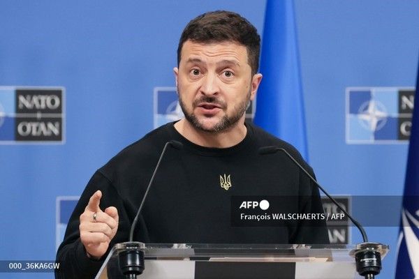 로디미르 젤렌스키 우크라이나 대통령. 사진제공/AFP통신