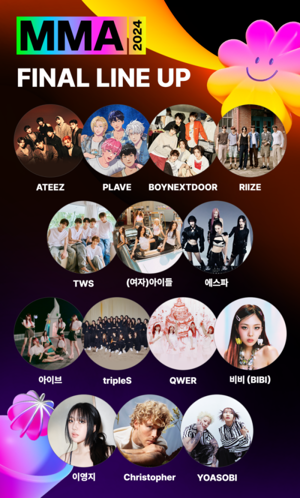 2024 멜론뮤직어워드 라인업 티켓팅 / 카카오엔터 제공&nbsp;
