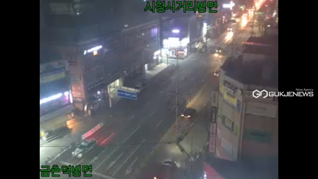 파주 금촌동 화재 (사진= 경찰청 UTIC 제공)