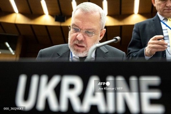 게르만 갈루슈첸코 우크라이나 에너지부 장관. ​사진제공/AFP통신