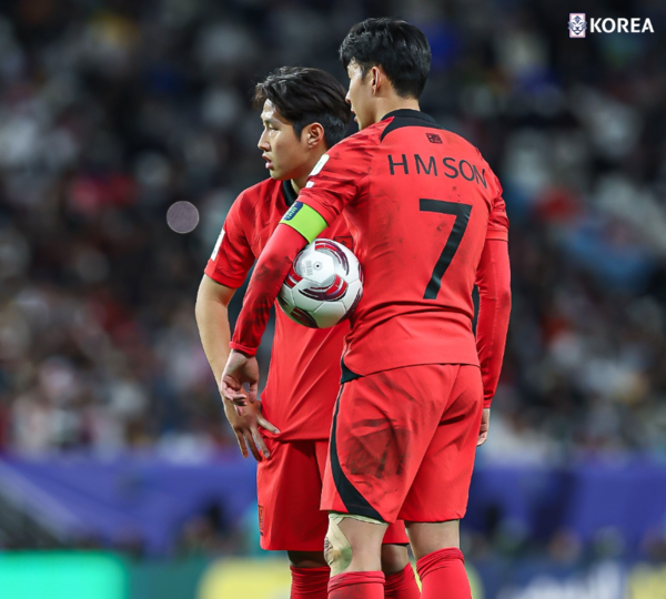 이강인 손흥민 (사진=대한축구협회)