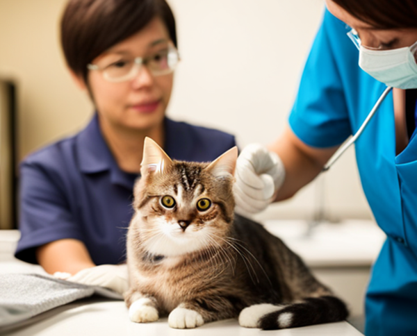 고양이 치료, 진료하는 모습 (사진=국제뉴스DB)