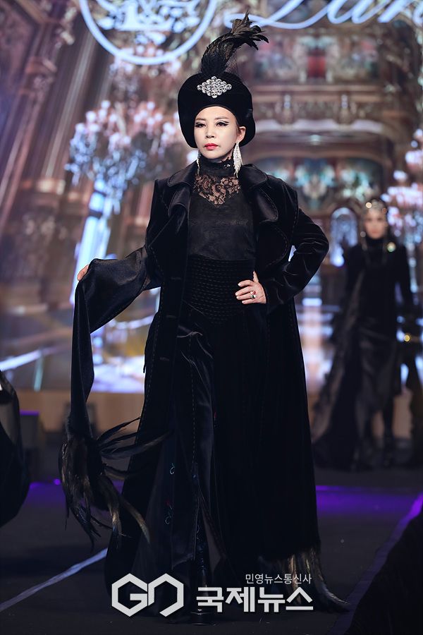 ▲ 랑유 패션쇼 모델 유옥랑 / ⓒ이대웅 기자