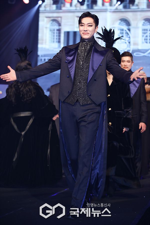 ▲ 랑유 패션쇼 모델 이강식 / ⓒ이대웅 기자