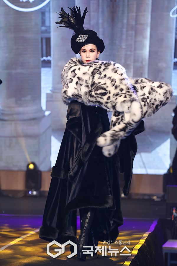 ▲ 랑유 패션쇼 모델 송부경 / ⓒ이대웅 기자