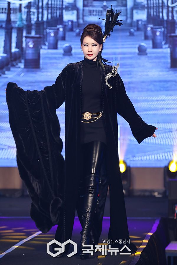 ▲ 랑유 패션쇼 모델 이수진 / ⓒ이대웅 기자